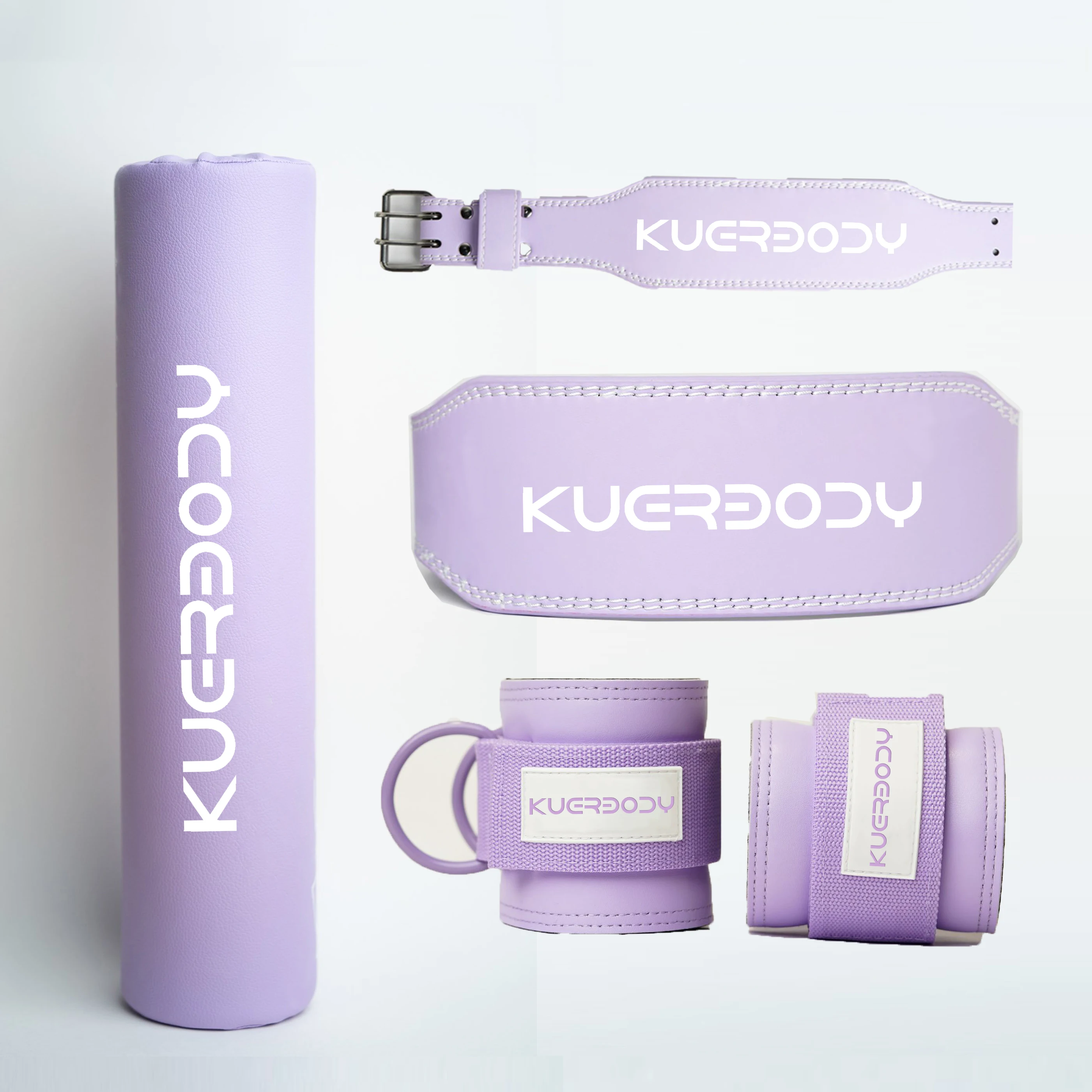 KUERBODY набор для защиты от приседаний с логотипом и штангой