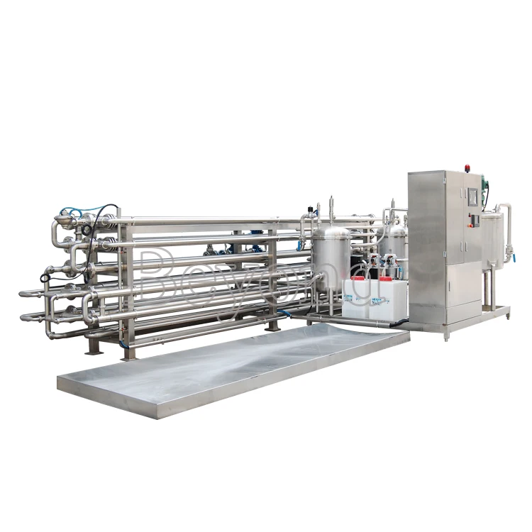 juice milk UHT tube sterilizer tubular type sterilizer