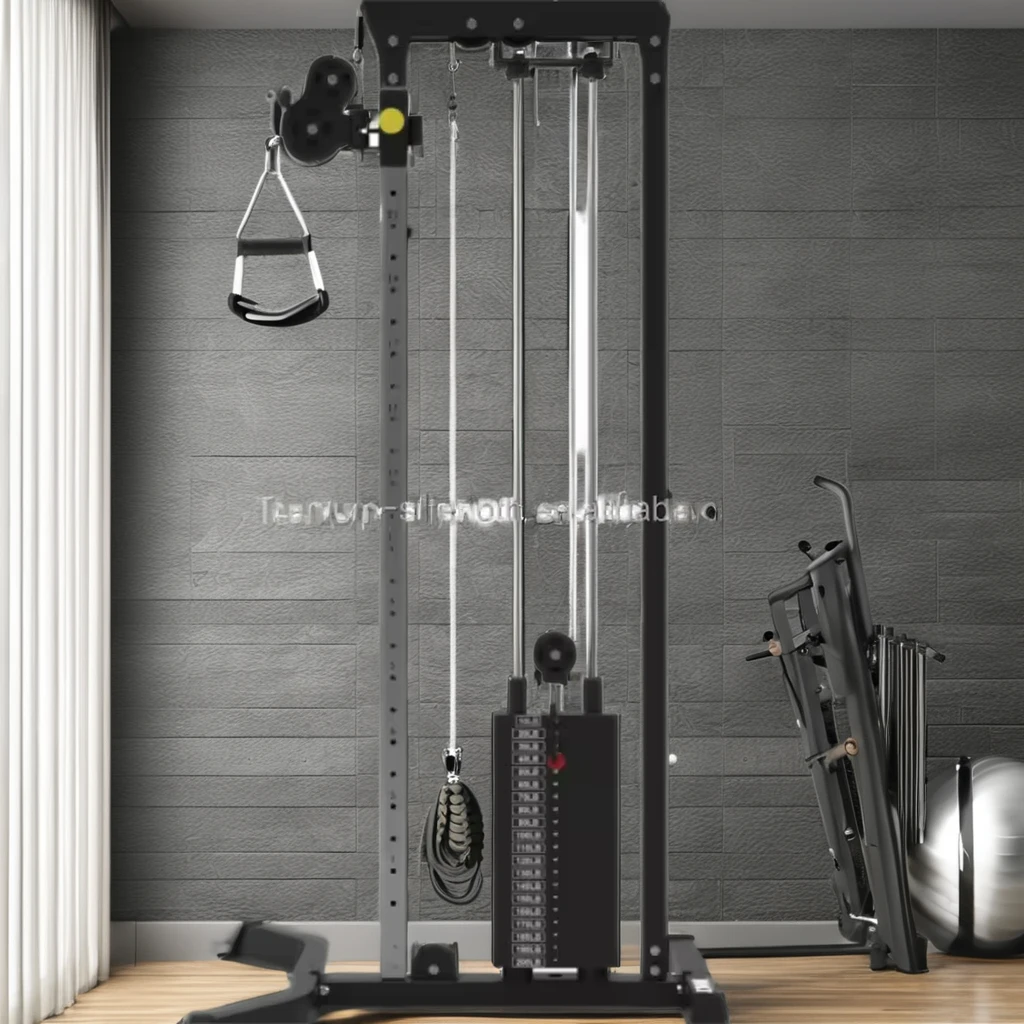 Professional Pin Loaded Gym Equipment Fitness Seated Lat Pulldown Machine