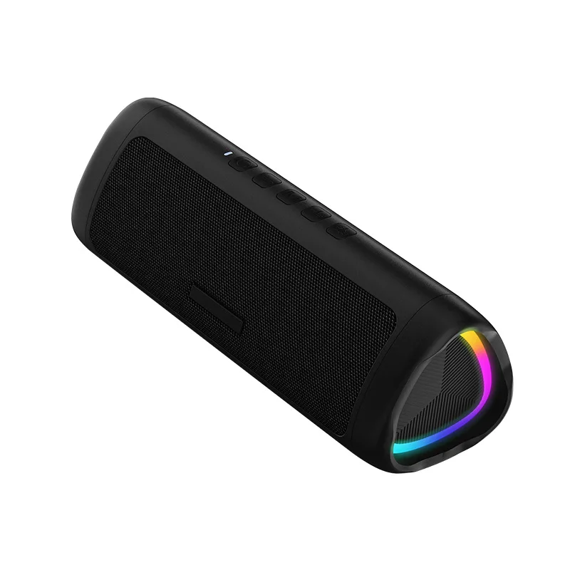 Portable Blue tooth Speaker: IPX5 Waterproof, Loud Sound, Deep Bass, Blue tooth 5.3, LED Lights, Wireless Stereo Pairing