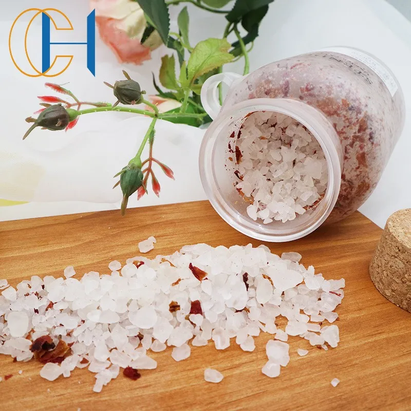 C&H Manufacturer OEM Luxury Private Label Organic Vegan Epsom Bath Therapy Bath Salts