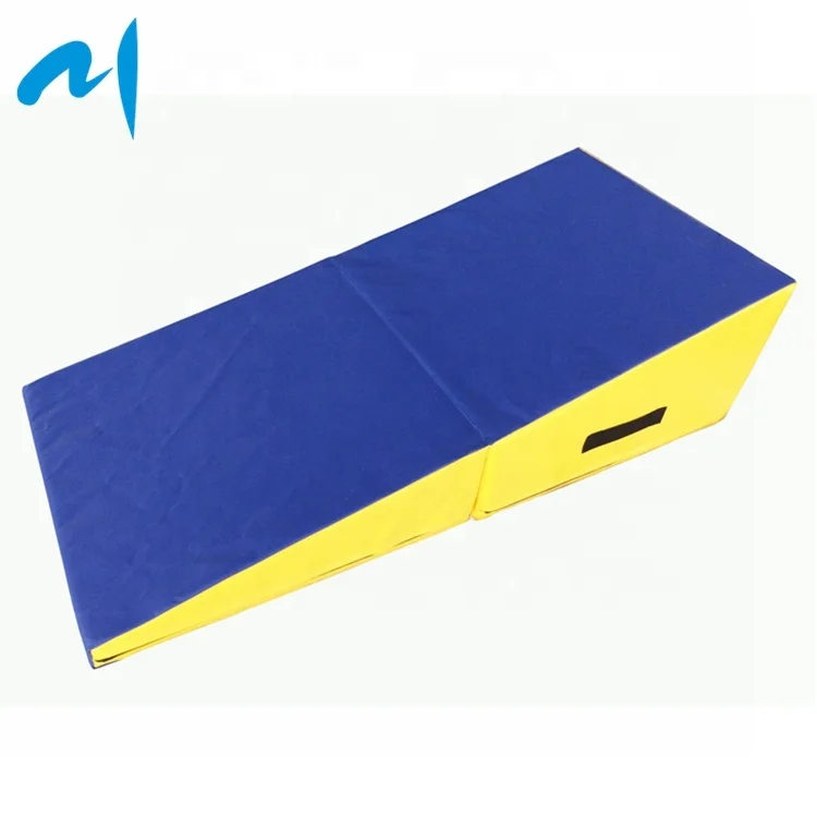 Складной коврик высокой плотности для акробатики, коврик для сыра для чирлидинга, гимнастический коврик в форме пончика, половинки, коврики