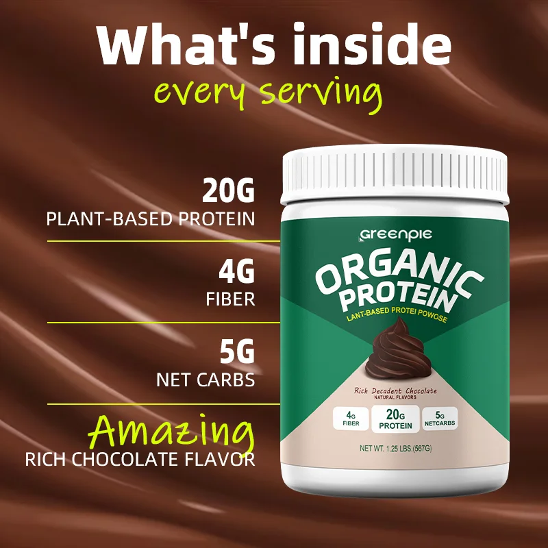 Greenpie OEM Whey Protein Milk Shake Powder Diet Supplement Milk Shake Powder Keto Friendly