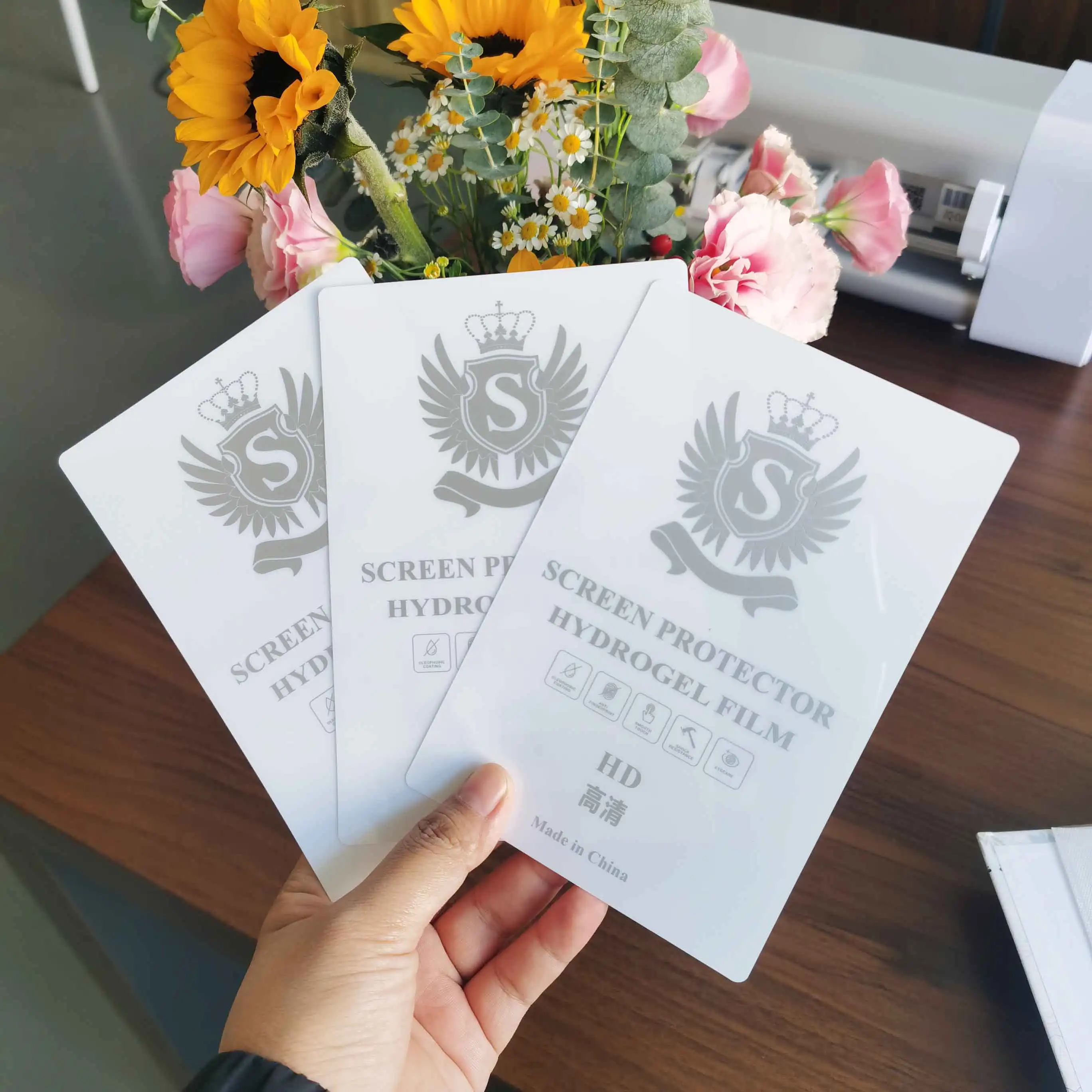 Best Tpu 180mm x 120mm Sheets Raw Soft Hydrogel Films Screen Hydrogel film for film cutting machine