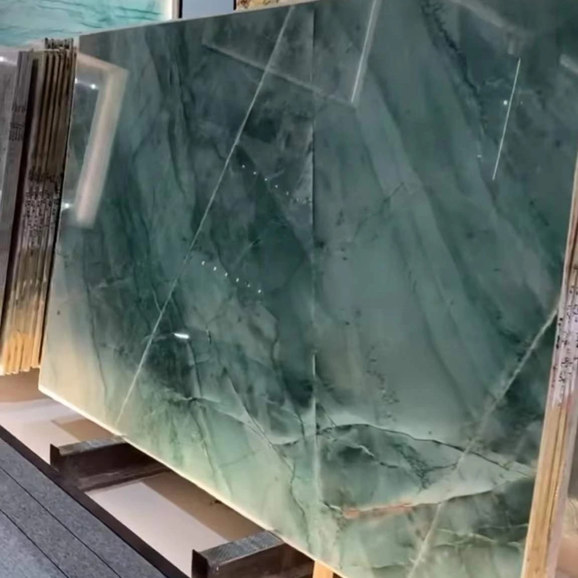 Зелёный китайский мраморный камень DaVinci пиагет декоративная дуга терикс каменная плита фанера