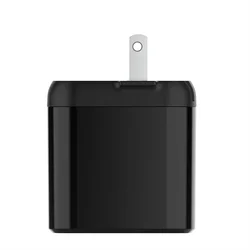 USB57s 18w Dual Port  Pd 3.0 Fast Charger Qc 3.0  Type C Fast Wall Charger With Led Display For Phone