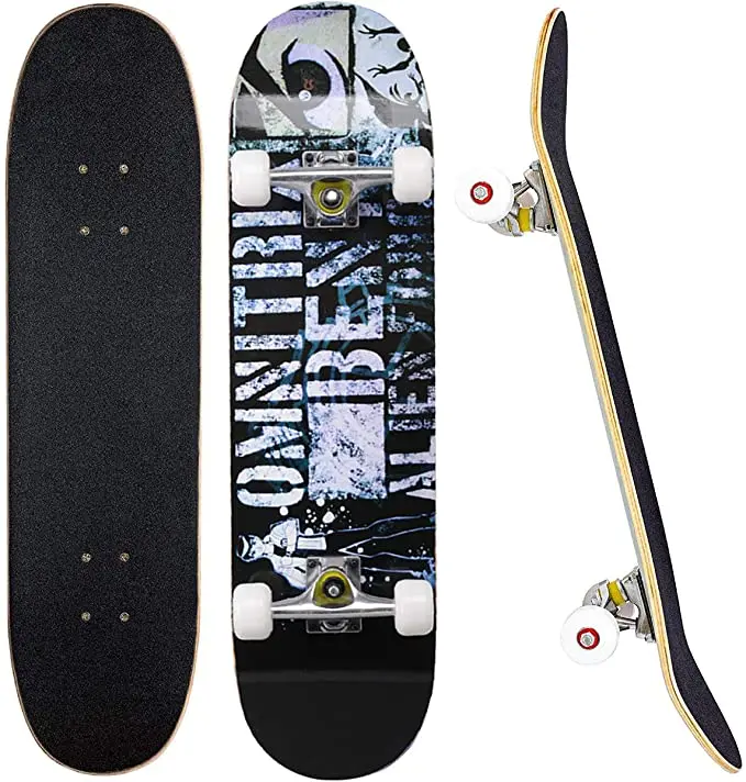  Oem patineta 7 слоев Канадского Клена Горячая yow спортивное оборудование длинной стойки внешняя сторона скейтборда surfskate изготовленный на заказ для катания