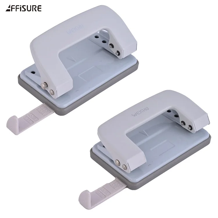 Two Holes Metal Punch 10 Sheets Two-hole Punching 80 Mm Paper Puncher Desktop Metal Punch