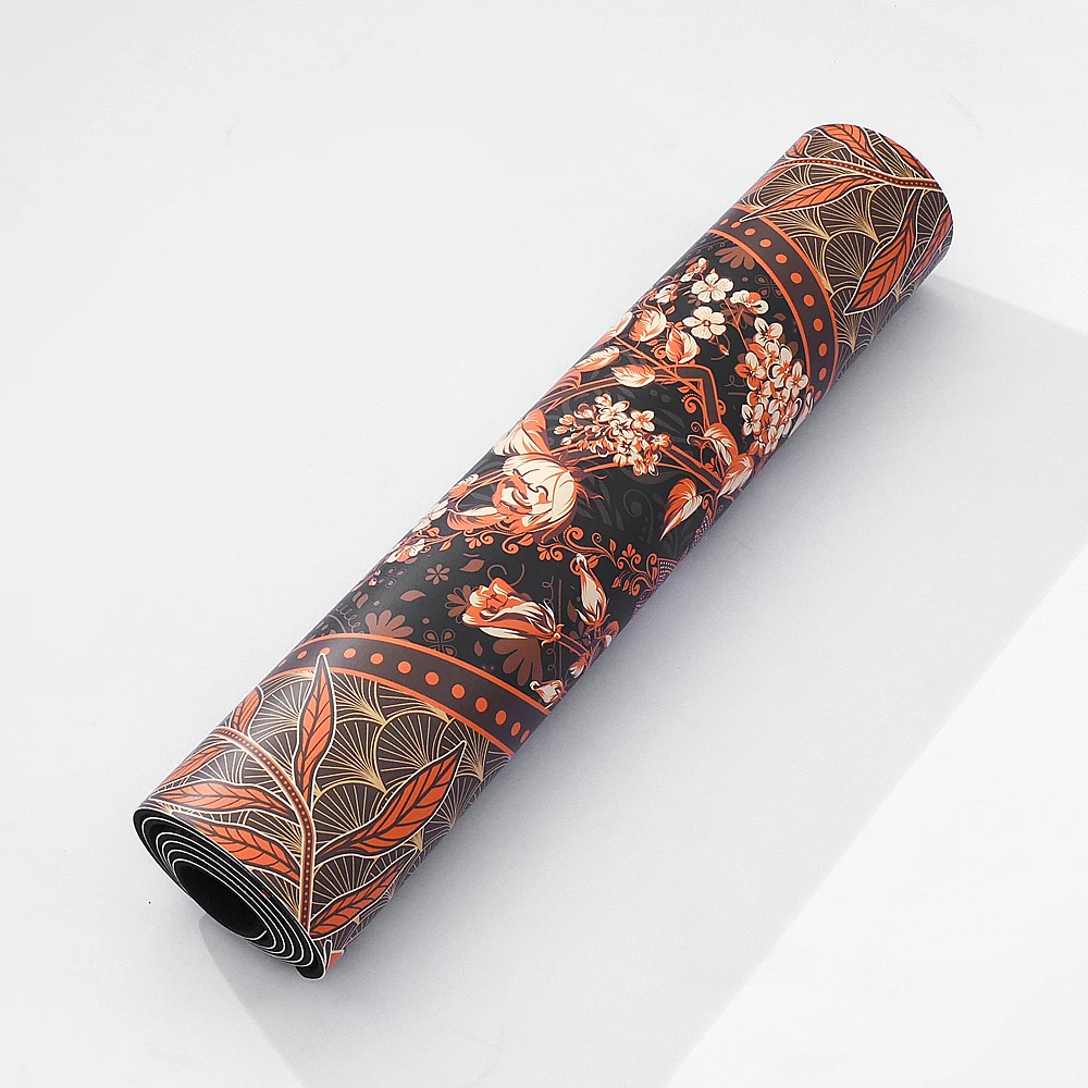 Дорожный Складной толстый нескользящий водонепроницаемый эффективный экологически чистый складной коврик для пилатеса тренажерного зала замшевый Коврик йоги натуральный каучук Bot