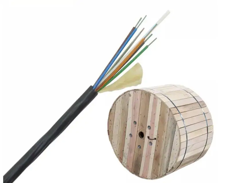 GCYFY 12 24 48 96 144 cores air blow optical fiber cable mini fiber optic cable for micro duct installation