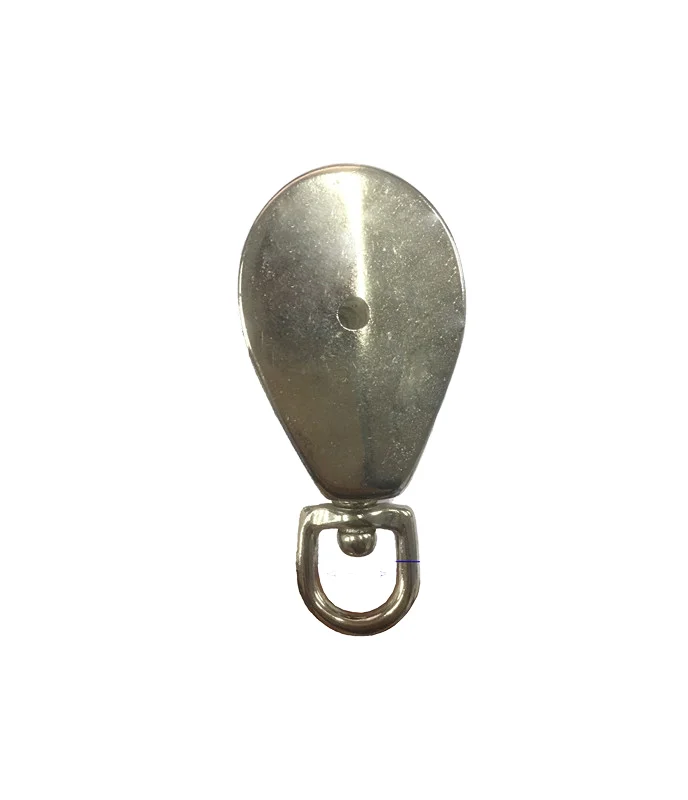 Single and double movement pulley cast iron zinc copper galvanized cast iron rotary lifting pulley can be customized packaging