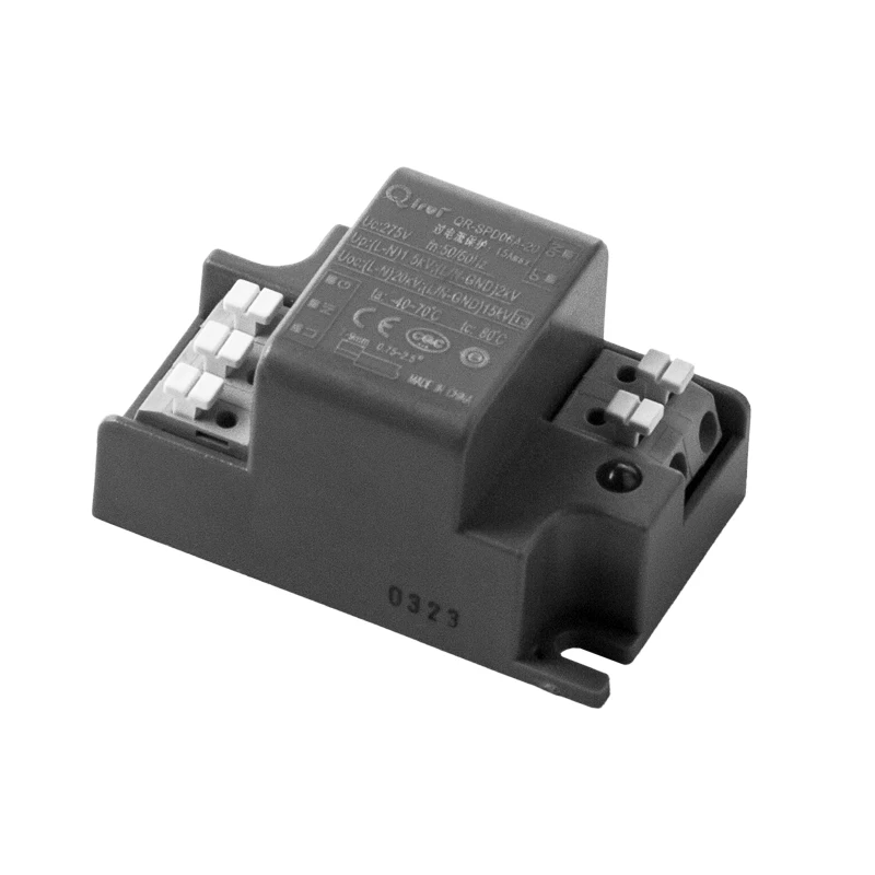 QIYU QR-SPD06A-20 10 кВ SPD 20 30 40 светодиодное устройство защиты от перенапряжения