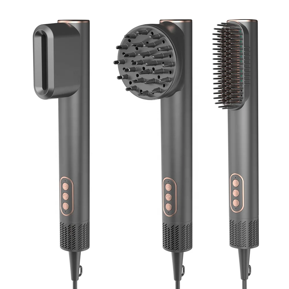 high-speed negative ion hand hair dryer comb one step hair dryer and volumizer