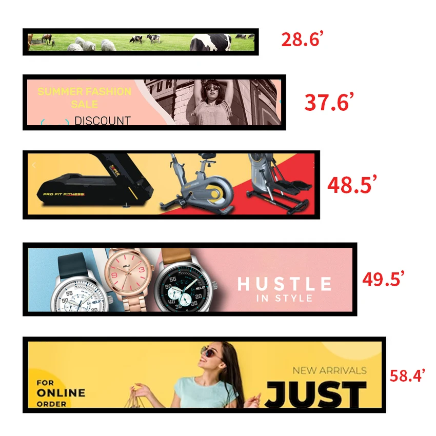 LCD TFT Monitor Based HD DVI Input Stretched LCD Metro Dynamic Map Display for Route