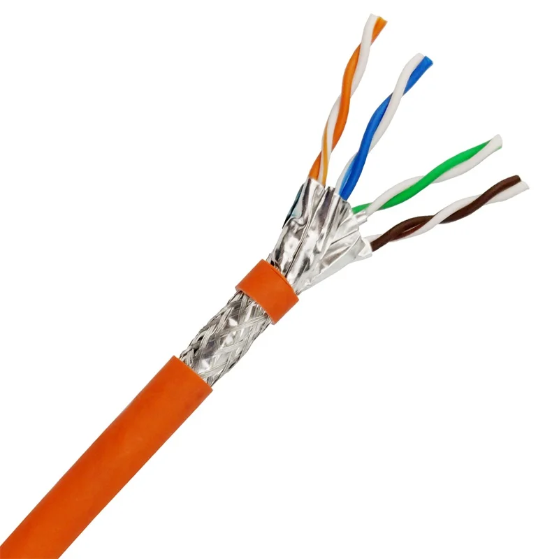 CAT 7 4Pair 1000FT 23AWG Lan Cable Network Cable Copper or CCA SFTP Cat7 Cable