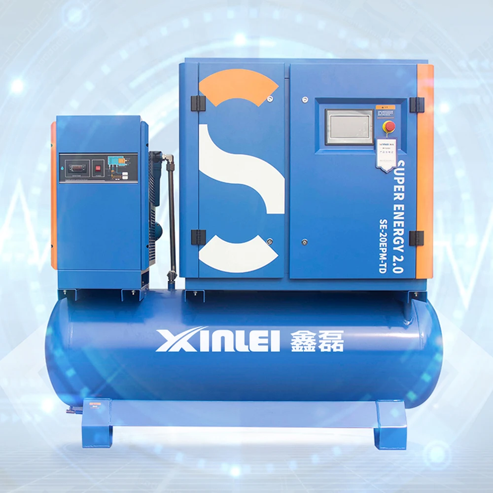 Professional screw compressor 7.5 kw 10 hp rotary air compressor manufacturer
