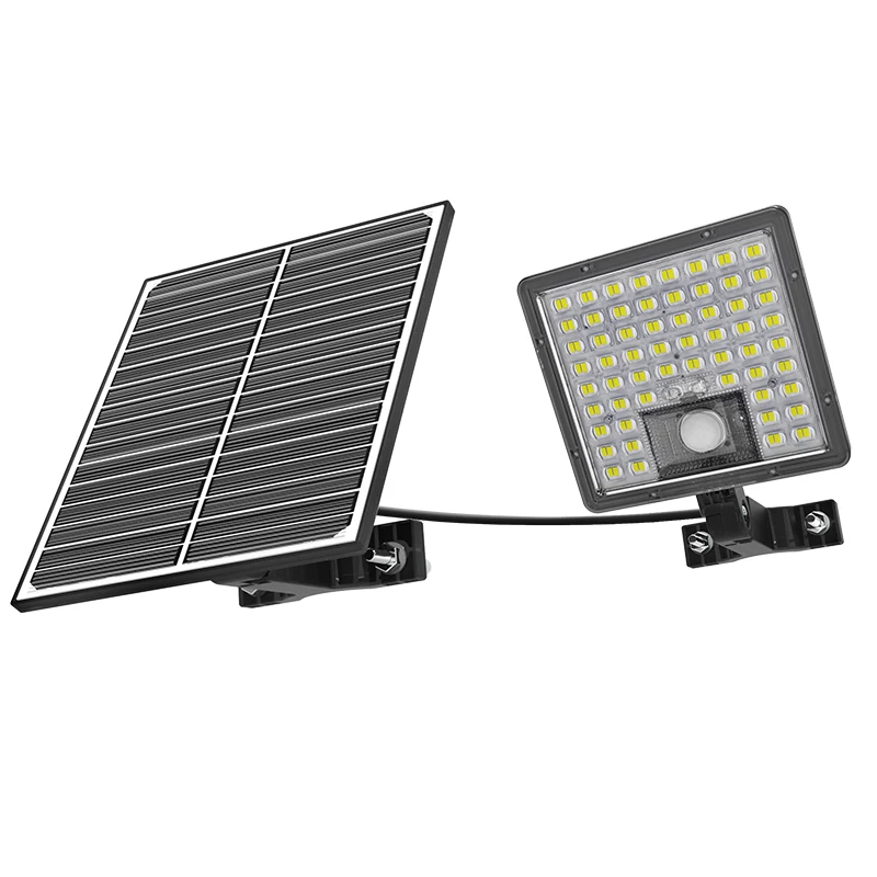 NEW Design 1500 Lumens Solar Flood Light with Battery Powerful Solar Led Flood Lights Outdoor 3CCT Outdoor Flood Solar Lights