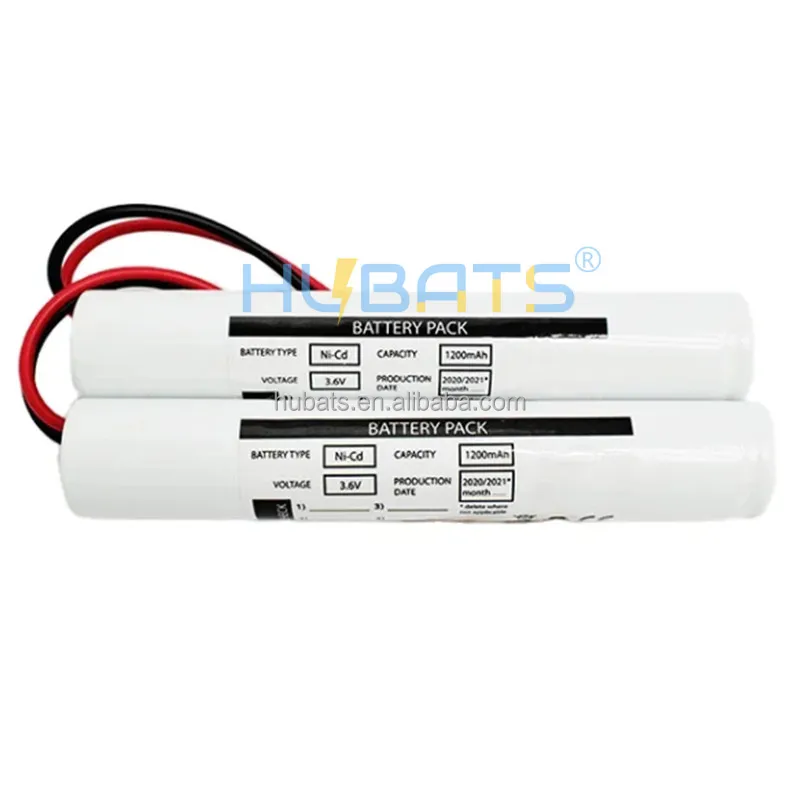 NiCd SC 1200mAh 3 6 V аккумуляторные батареи для аварийного освещения NiCD Sub C 1200mah светодиод
