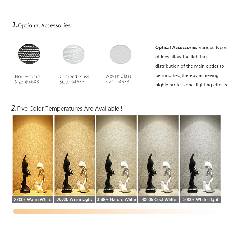 LEDOUX Best Selling Rail Installation Anti-dazzle Aluminum Art Gallery Down Light 2 10 15 20 30 W Led Track Light