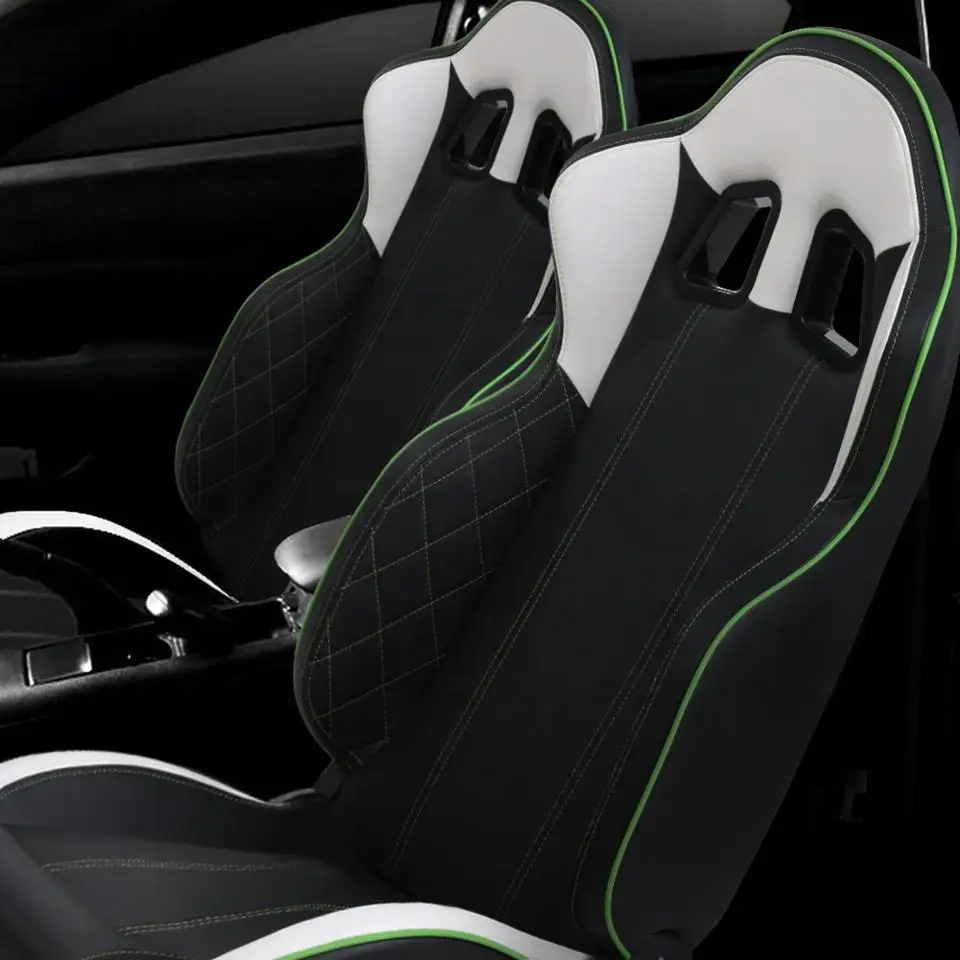 Wholesale Premium Generic Customize Embroidery Logo Steel  Racing Car Seats Frame With Multifunction