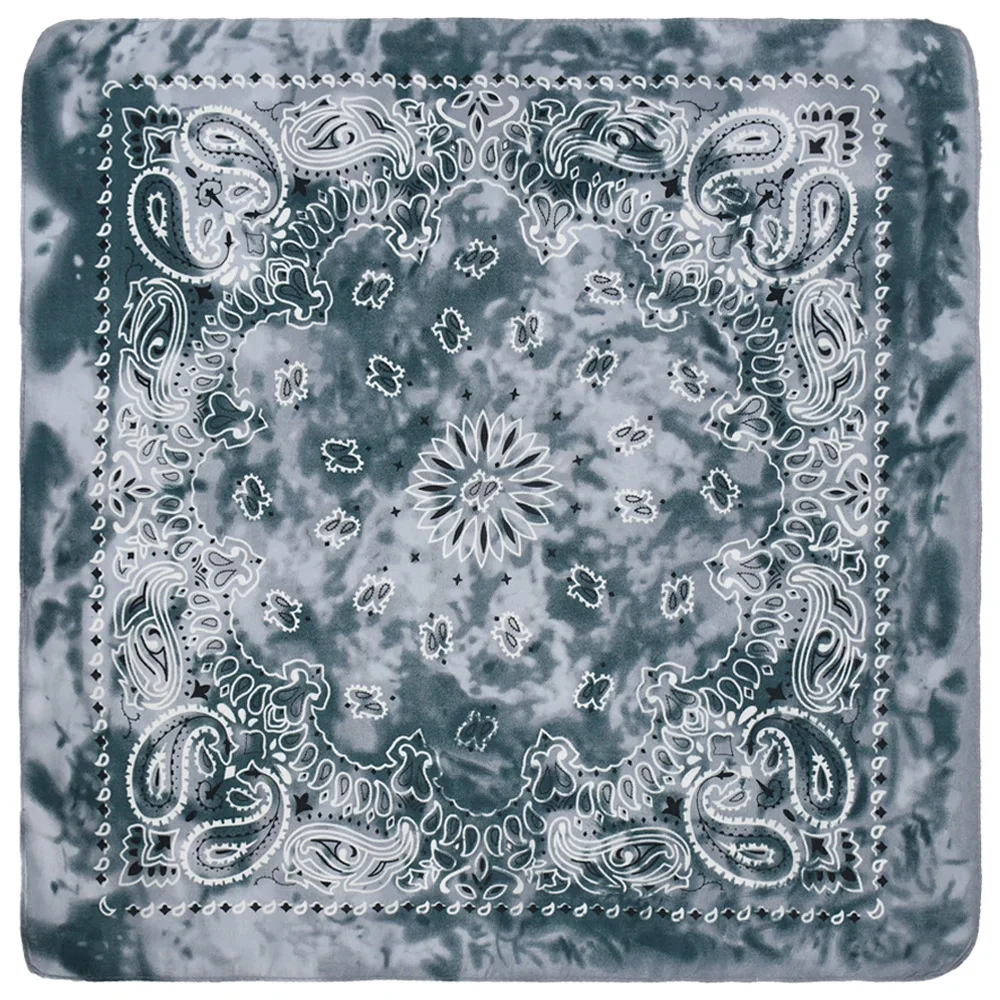 Paisley Tie-Dye Bandana Multifunction Scarves Hip Hop Magic Bandana Outdoor Cycling Sports Turban Face Mask Headscarves