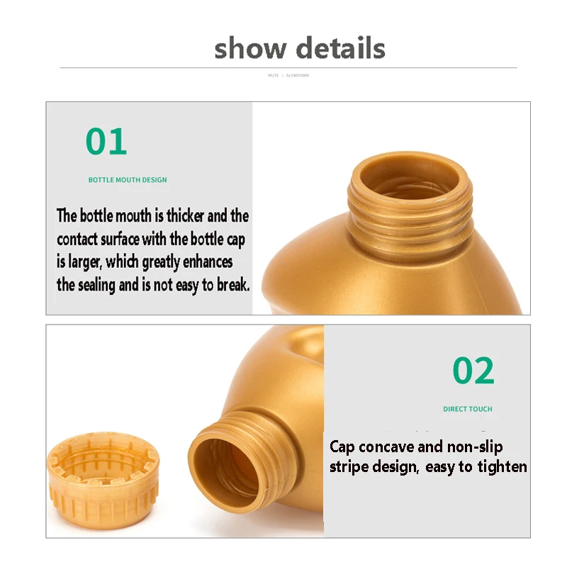 factory 800mL Motor Oil  Gasoline engine oil  Fuel Plastic Bottle  plastic can empty Jerry Can