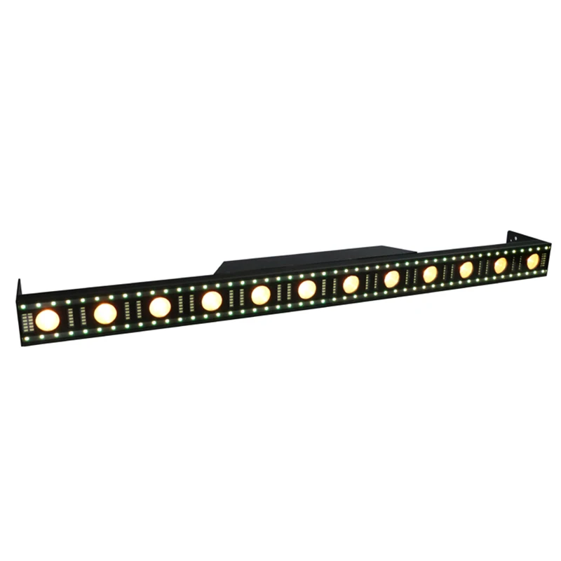 MITUSHOW SMD5050 RGB Pixel Led Bar Light Wireless DMX Strobe Bar LED 12pcs Matrix Pixel Control Bar Lighting