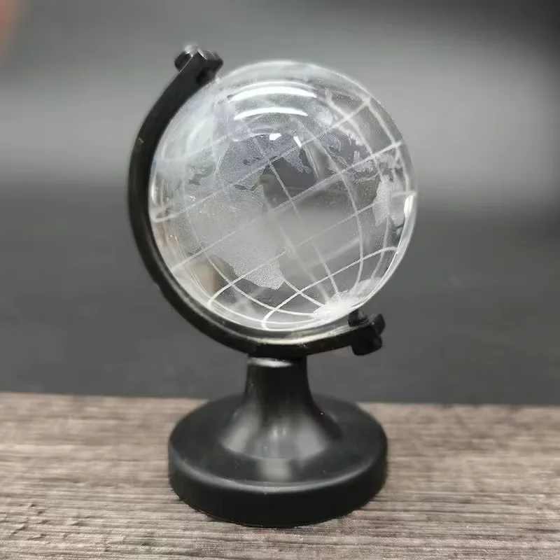 High Quality Wholesale Rotating World Map Home Electric Crystal Globe with WiFi Features