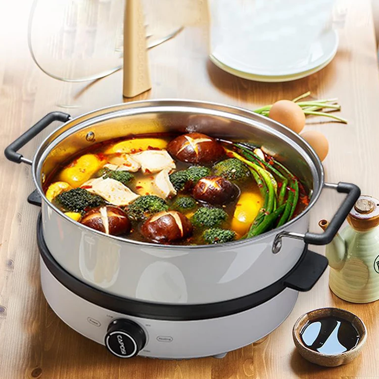 Shiren Top Quality Electric Hotpot Electric Grill in one machine
