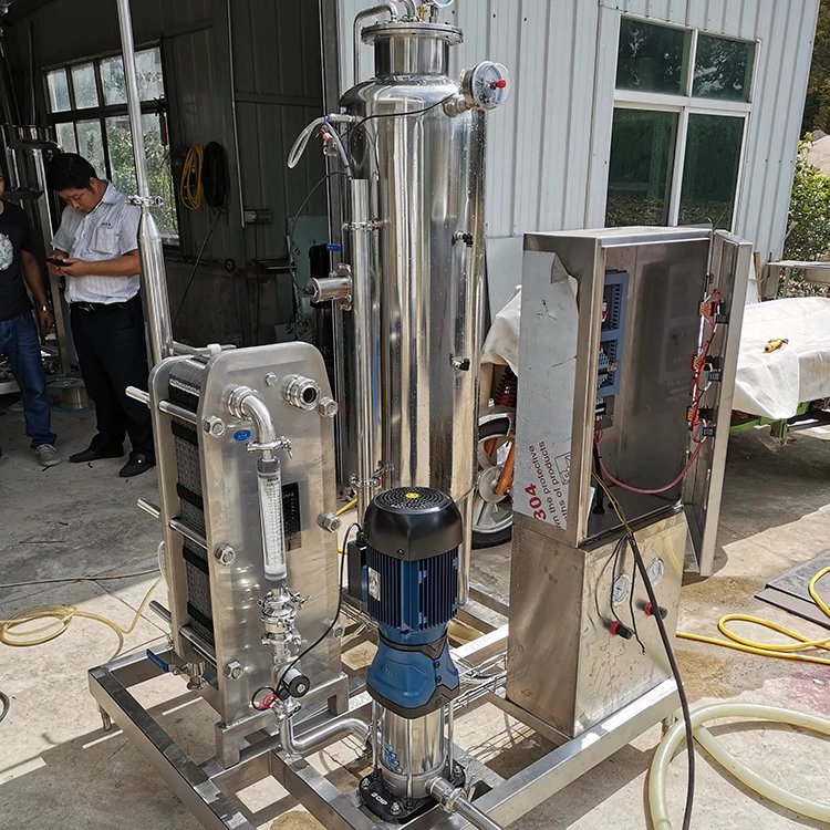 Small Scale QHS-1000 Automatic co2 Gas Drink Mixer / Mixing Machine