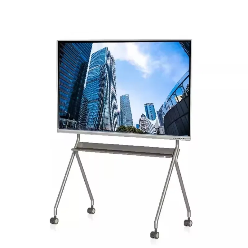 75 дюймов светодиодный сенсорный экран киоск все в одном компьютер ПК монитор 10 точек касания для офисных принадлежностей