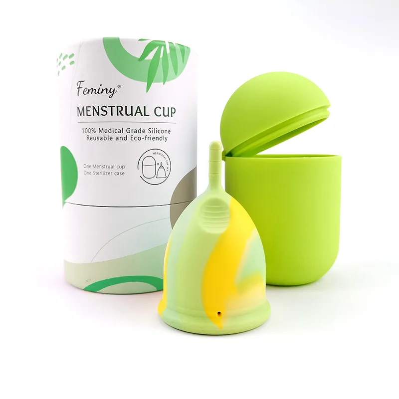 Bulk Wholesale Personalized Reusable Medical Menstrual Period Woman Silicone Menstrual Cup