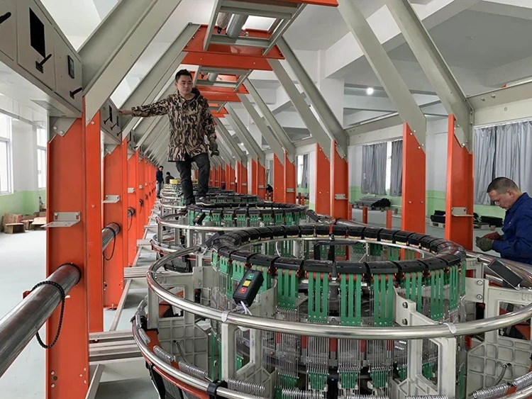 Yanfeng Suspension Type 4 Shuttle PP/PE Woven Bag Making Machine for Sale