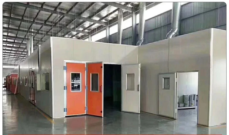 Customized Auto Painting Room Automotive Car Spray Booth Car Painting Booth