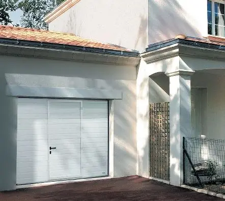16 x 7 Luxury garage door with windows