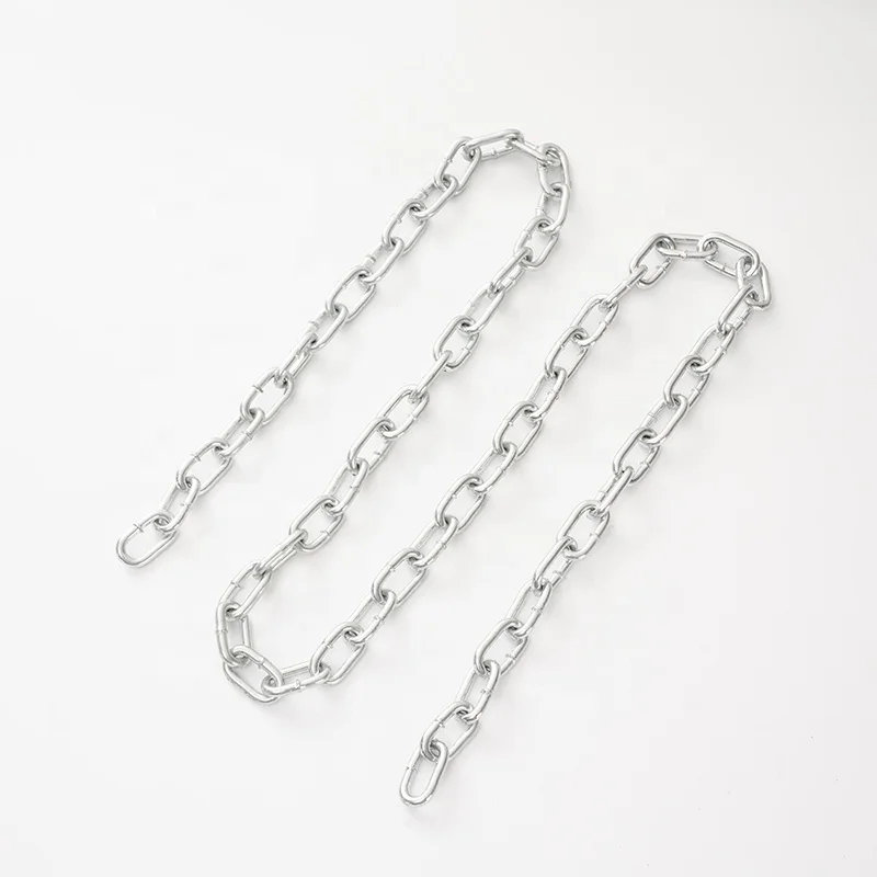 China Manufacturer Electric Galvanized Din766 Steel Short Link Welded Chain