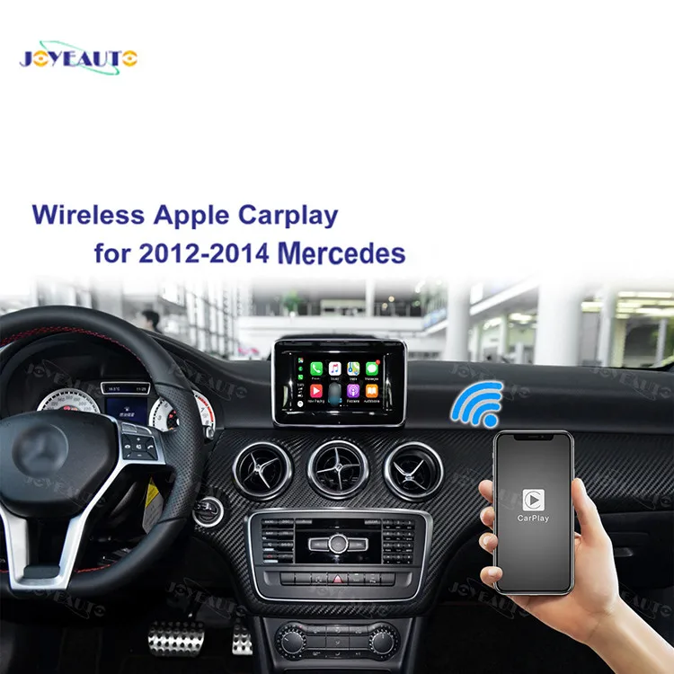 Joyeauto беспроводной Android Авто carplay 2012-2014 для Mercedes Benz apple MLA B C E GLK GLA200 Class NTG4.5