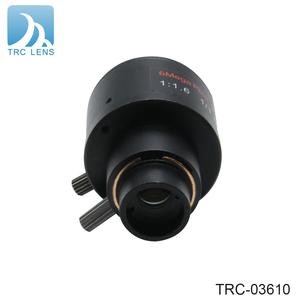 3.6-10mm 1/1.8 inch 6MP D14 Mount cctv varifocal lens