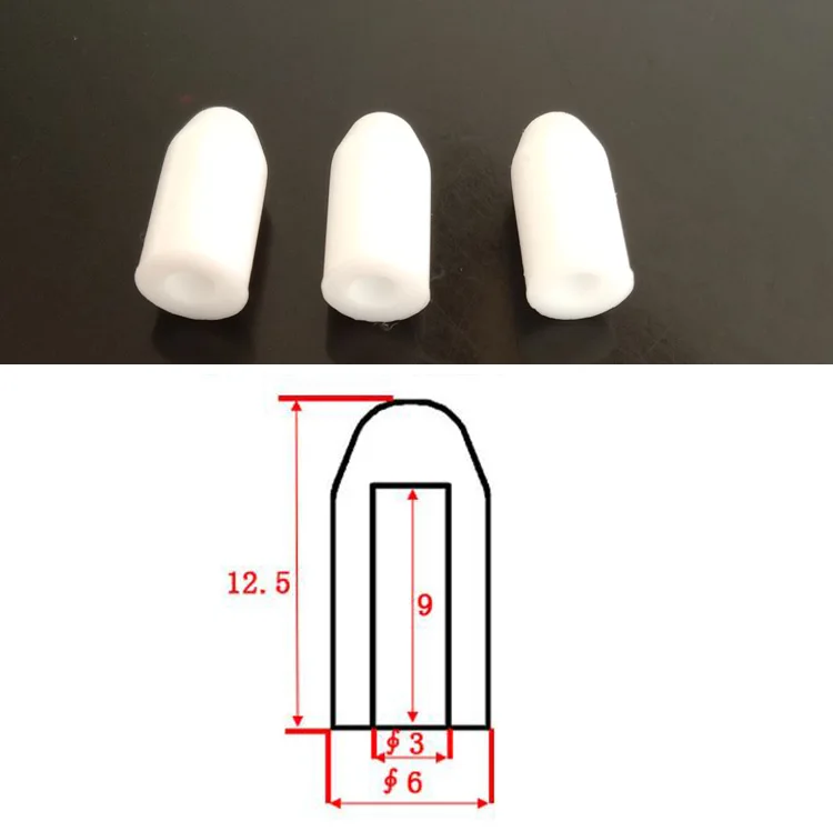 Dental disposable plastic luer lock caps for luer lock syringe