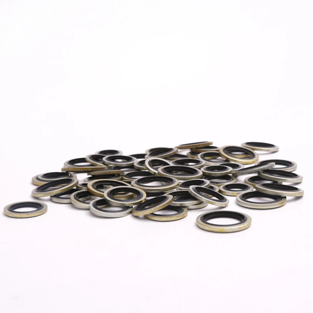 Manufacturers Standard Parts Compound Gasket Metal Seals Adhesive Gasket Combination Oil Seal
