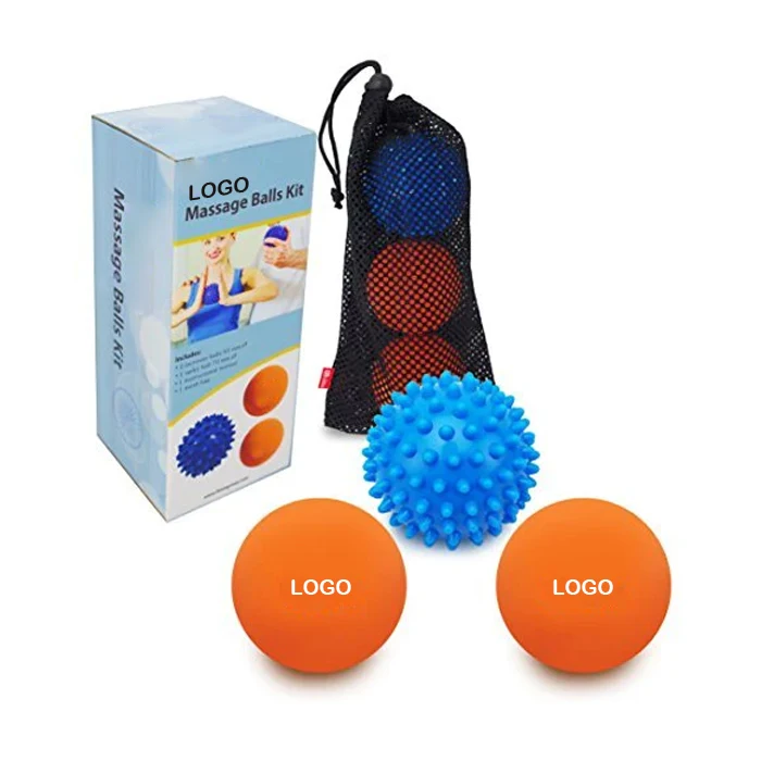 Fitness Muscle Release Peanut Massage Custom Logo Pvc Gym Ball