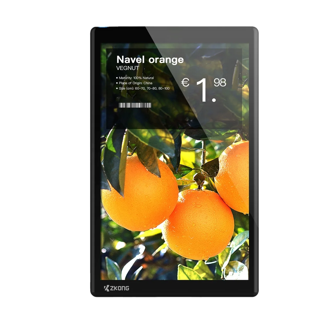 Zkong Hot Sale Cloud-managed Lcd Display Supermarket Digital Shelf Edge Displays