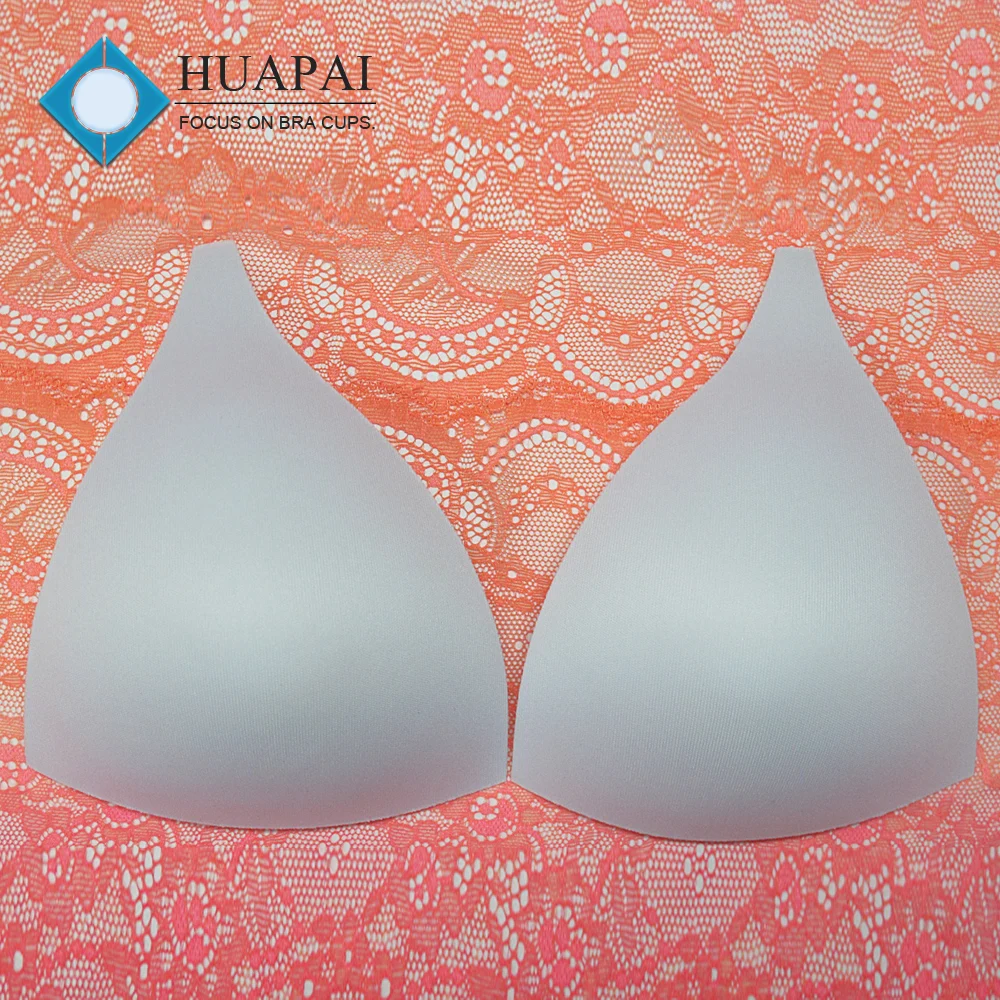 Factory price 51602 triangle molded bra cup large size cheap bra cup for bikini