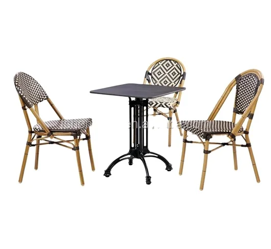 Customized Outdoor Furniture High Quality Paris Chairs and Table