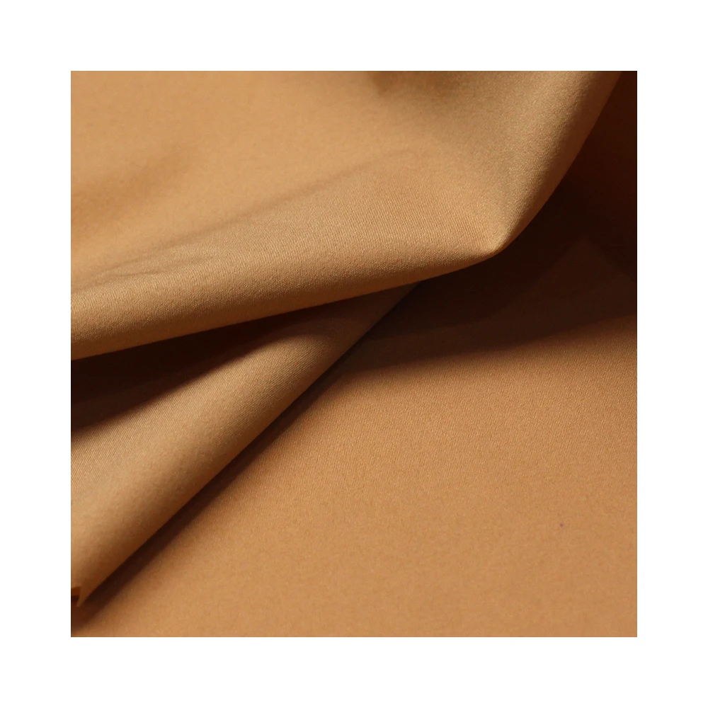 High quality two way spandex nylon plain fabrics for clothing woven collagen shirts fabric