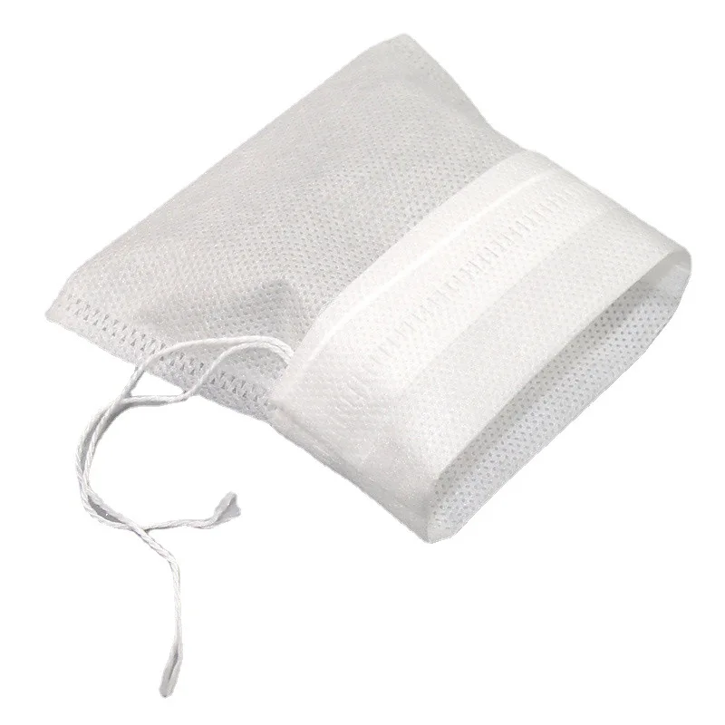 100pcs Food Grade Non-woven Fabric Tea Bags Tea Filter Bags for Spice Disposable Tea Bags Heal Seal Spice Filters Teabags