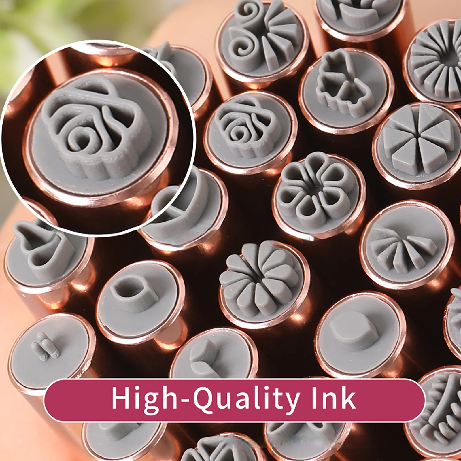 2024 New Design 6/15/26pcs/Set Nail Manicure Art Diy Design Popular Metal Nail Art Stamp Pen Set Wholesale With More Shape