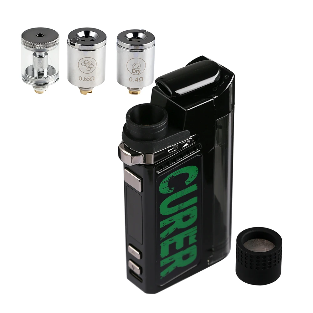 Новый 3 в 1 портативный испаритель сухой травы/воска/масла LTQ Curer vape