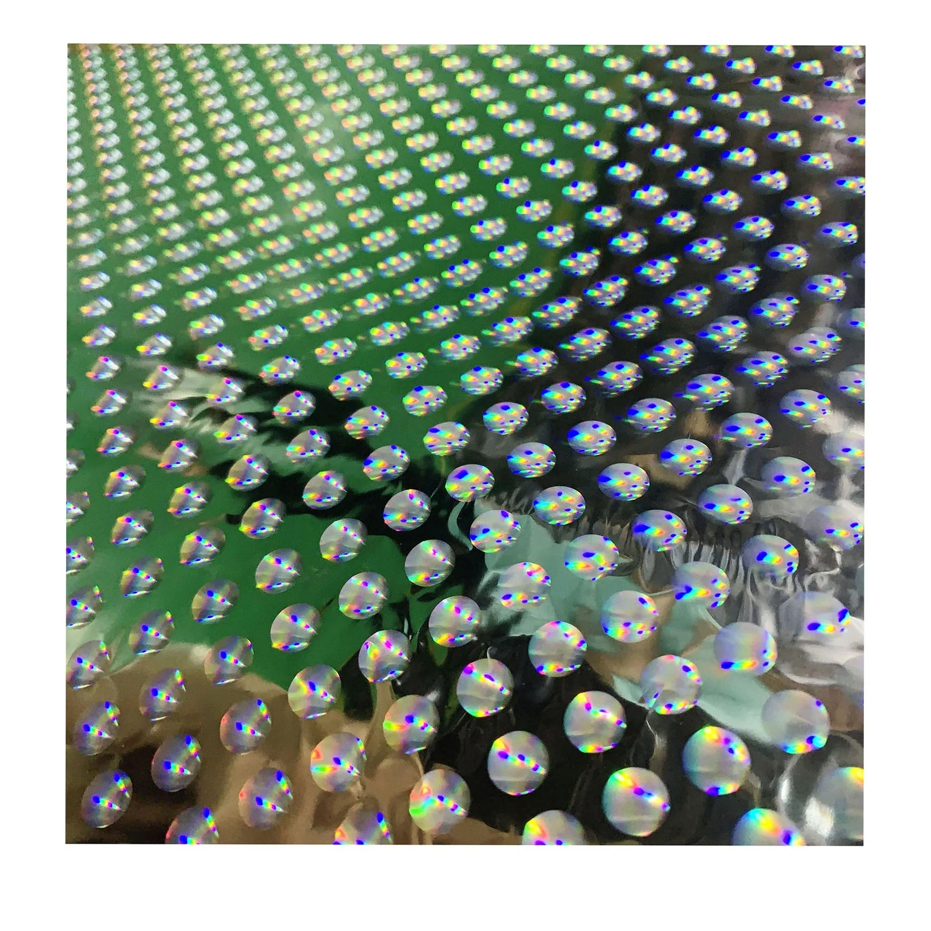 Toner foil Manufacturer Laser Printer Plastic 3D hologram Aluminum Metallized Transparent Overlay Holographic Heat Transfer Film