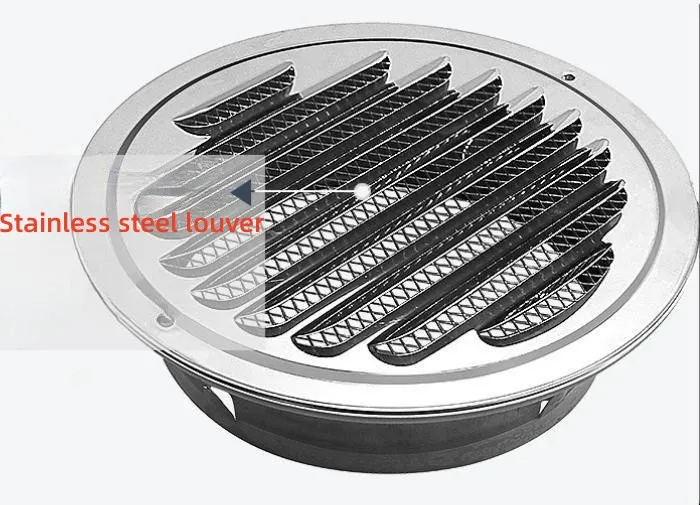 Best seller Round Stainless Steel  Exhaust Air Vent Cover Round Air Vent Grill Valve